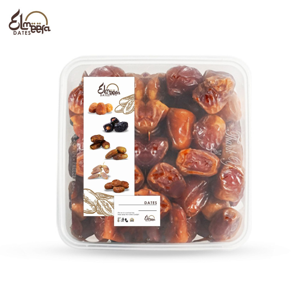 

Kurma Sukari Thinwall 1 Kg - Kurma Raja Basah Premium Quality Kurma sukari Elmeera dates