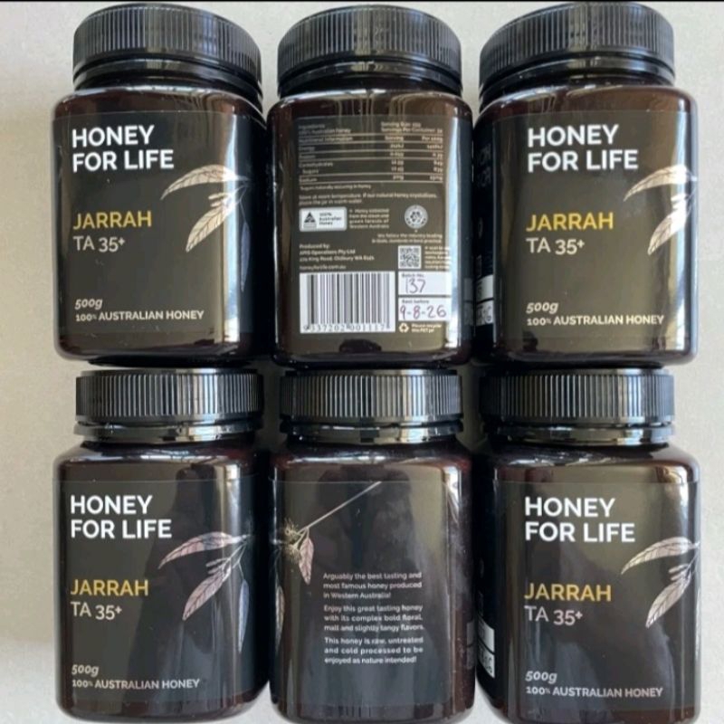 

Honey For Life Jarrah TA35+ madu made in Australia