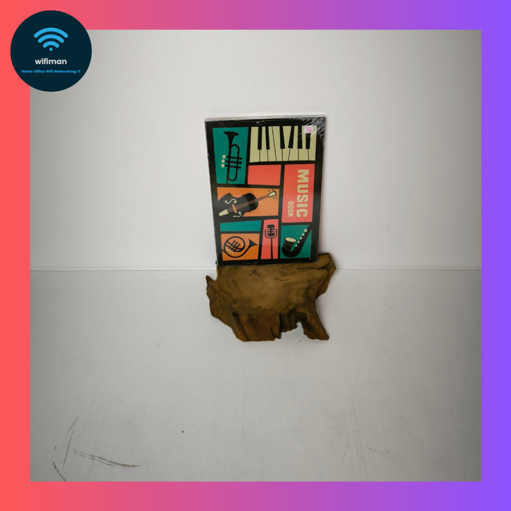 10 Buku Block Note Musik untuk Les Piano, Gitar, Bass, Dll - Music Book Blok Note