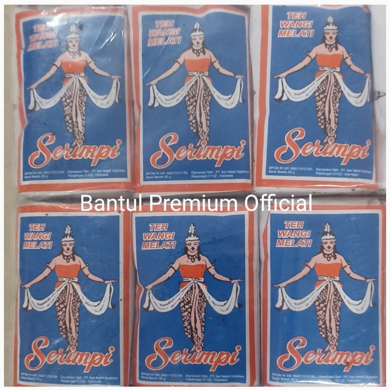 

Teh Serimpi Biru 1 pack /slop (isi 5 bungkus x 80 gram)