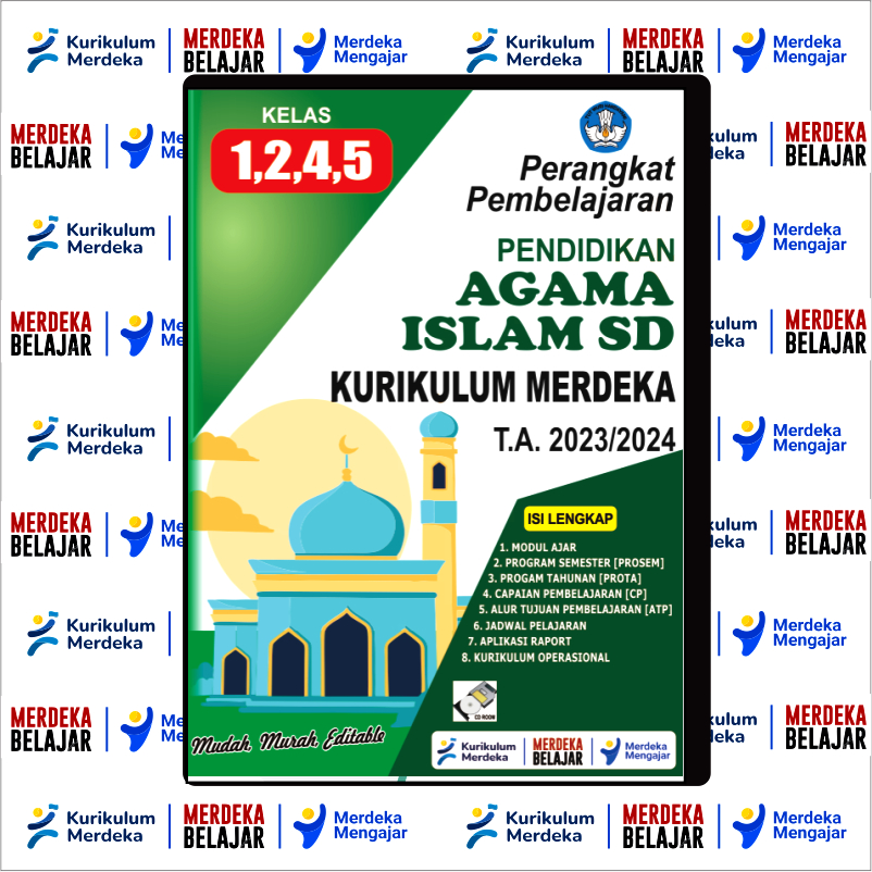 Kelas 1245 - Modul Ajar PAI SD | CD RPP Perangkat Pembelajaran Kurikulum Merdeka