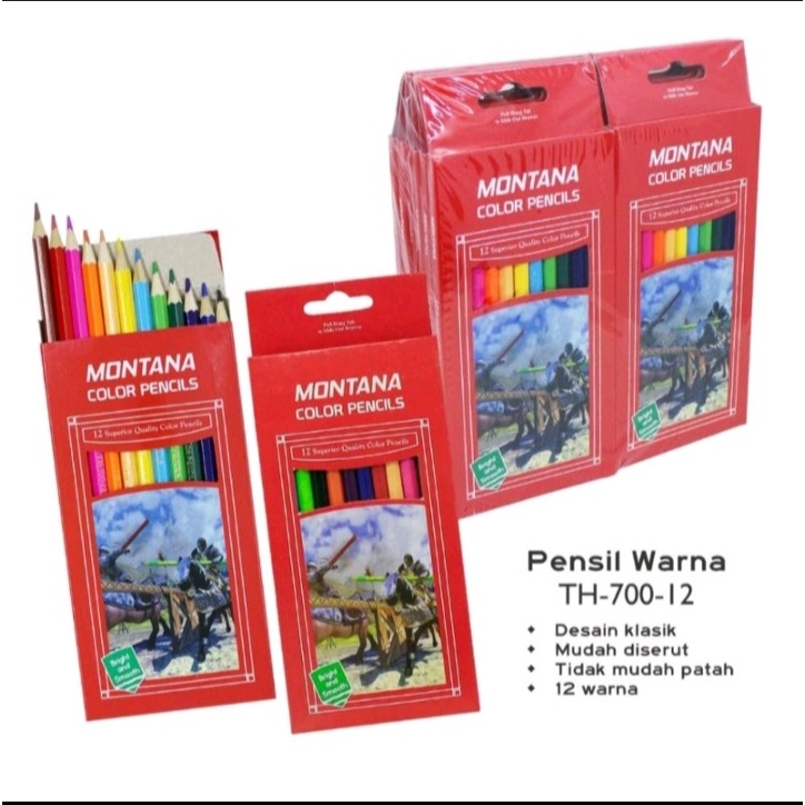 

Pensil Warna isi 12 per pack