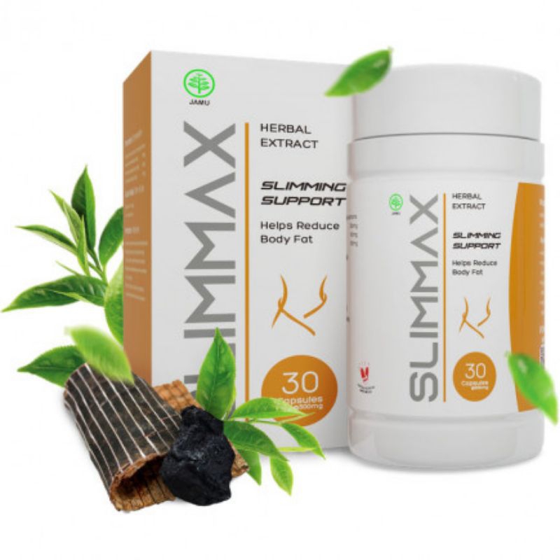 SLIMMAX Asli Original Turunkan Berat Badan Obat Pelangsing Slimmax 100% Asli