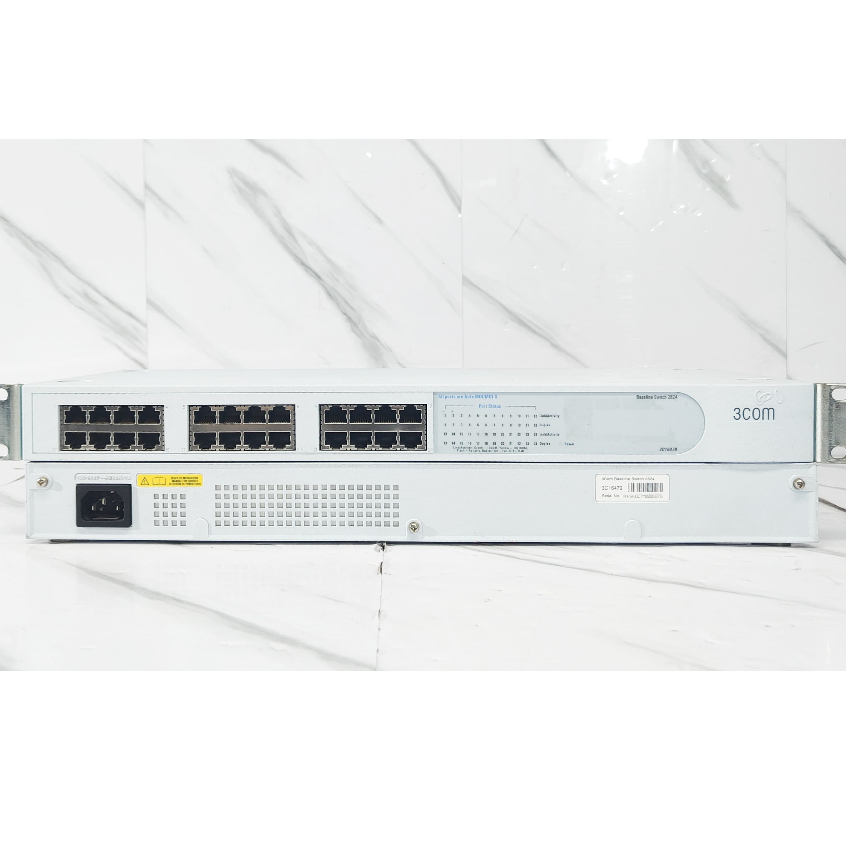 Promo 3COM Baseline Switch 2824 24-Port Unmanaged Bergaransi Panjang