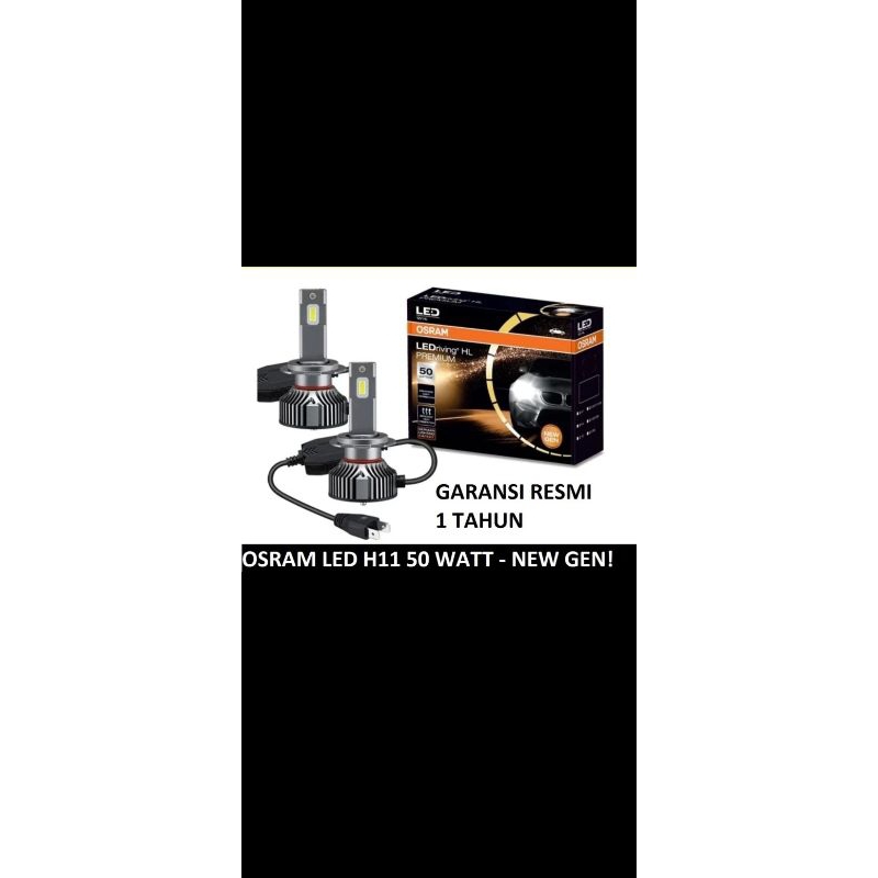 H4 Lampu Mobil LED Putih 6000K OSRAM LEDriving PREMIUM NEW GEN 50Watt