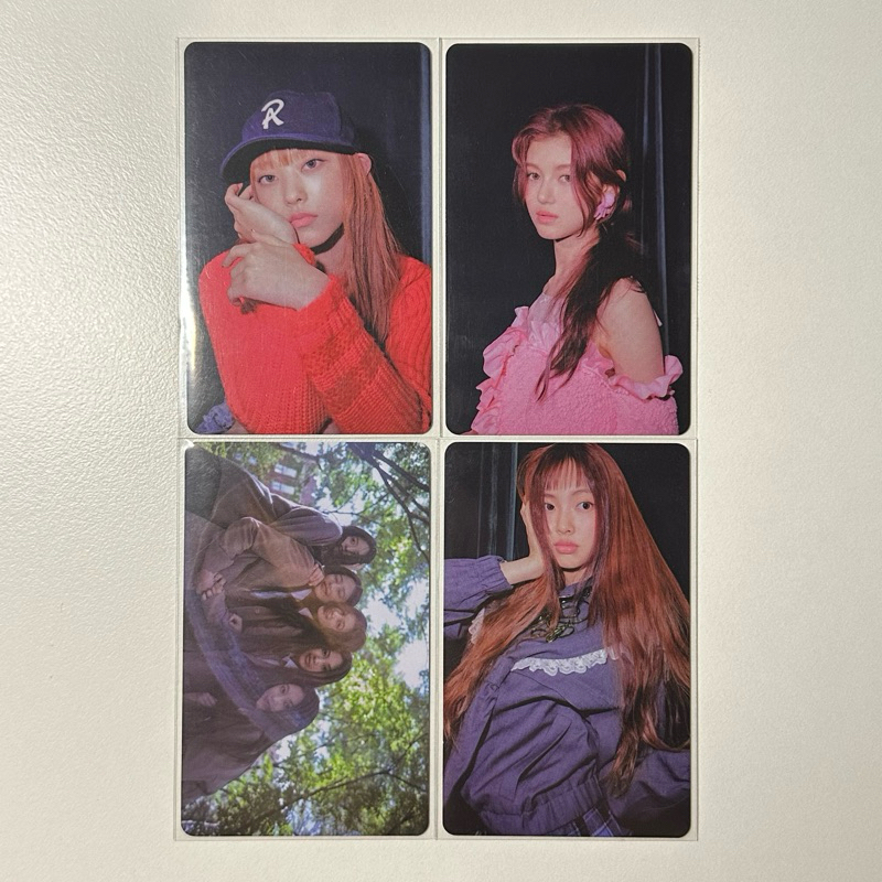 [READY] WTS NEWJEANS PHOTOCARD POCA PC NJ NEW JEANS HAERIN DANIELLE DANI HYEIN GROUP WEVERSE WV POB 