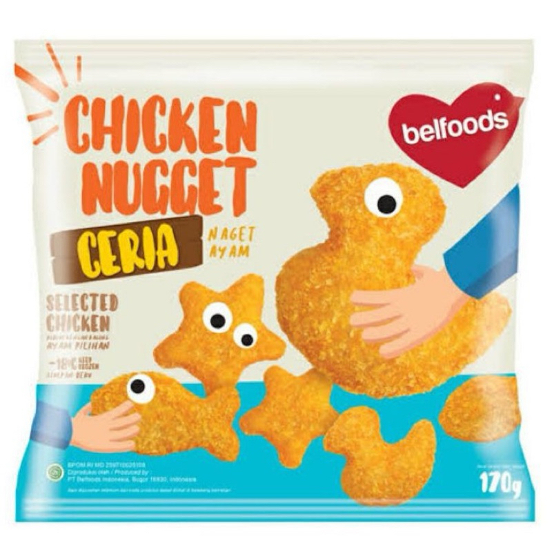 

Belfoods Nugget Ceria 170 gram