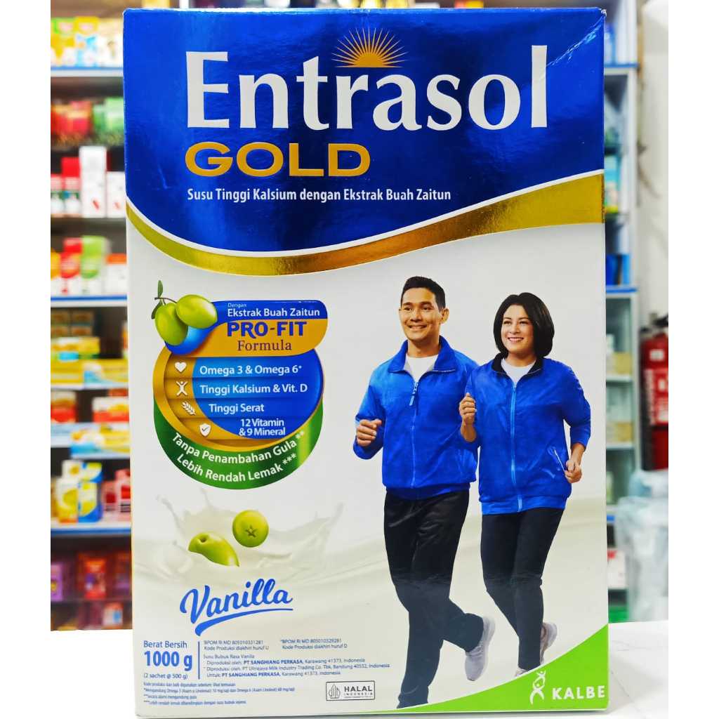 

Entrasol Gold Vanilla / - Memelihara Kepadatan Tulang Lansia