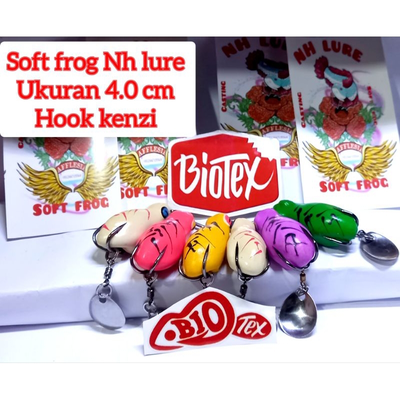umpan pancing/soft frog/casting/kodok karet/kodok palsu/