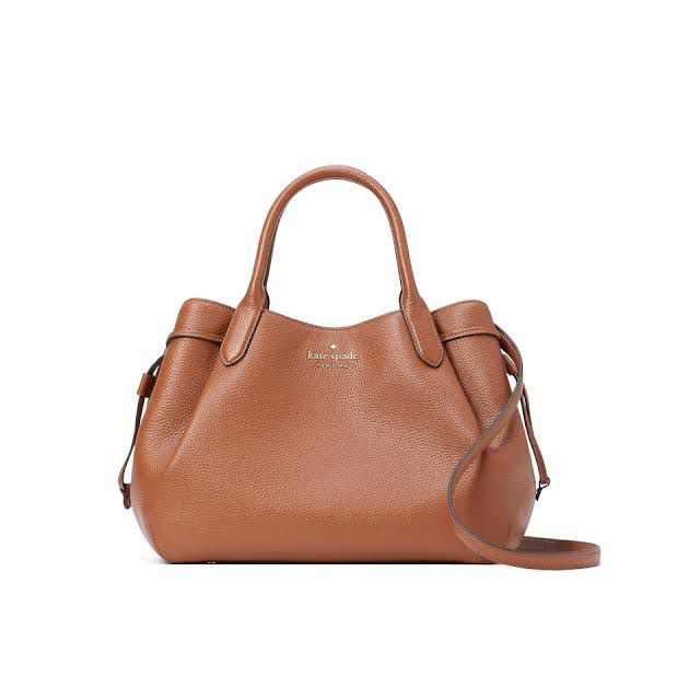 Kate spade small dumpling bag brown