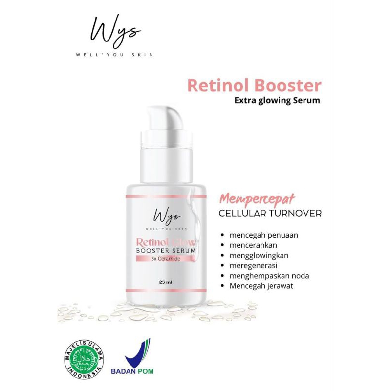 WYS RETINOL GLOW BOOSTER SERUM / SERUM WELL YOU SKIN