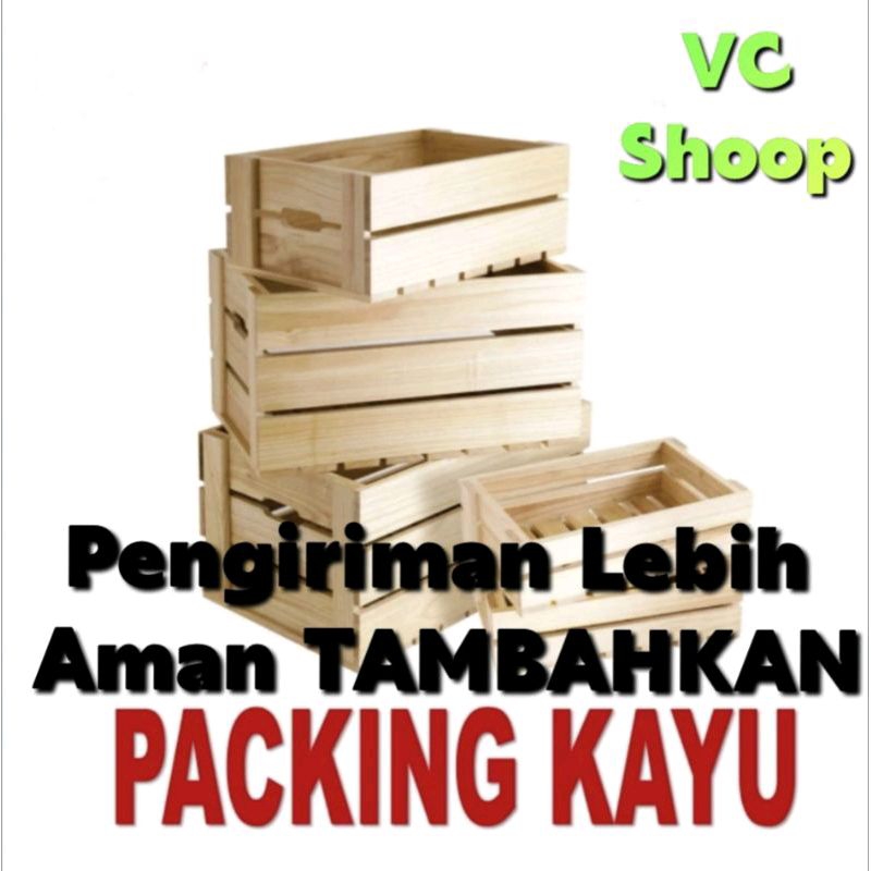 

Extra Packing Kayu/Bubble Wrap Untuk Packing Bungkus Kemasan