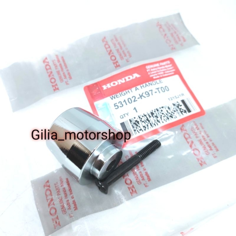 Jalu stang PCX Honda Chrome aluminium HONDA ORI UNIVERSAL