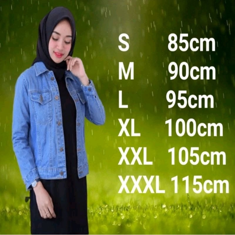 Jaket wanita Biondy jaket snow blue