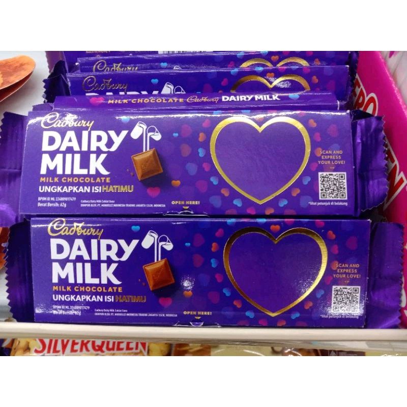 Cadbury Dairy Milk Love Valentine 62gr