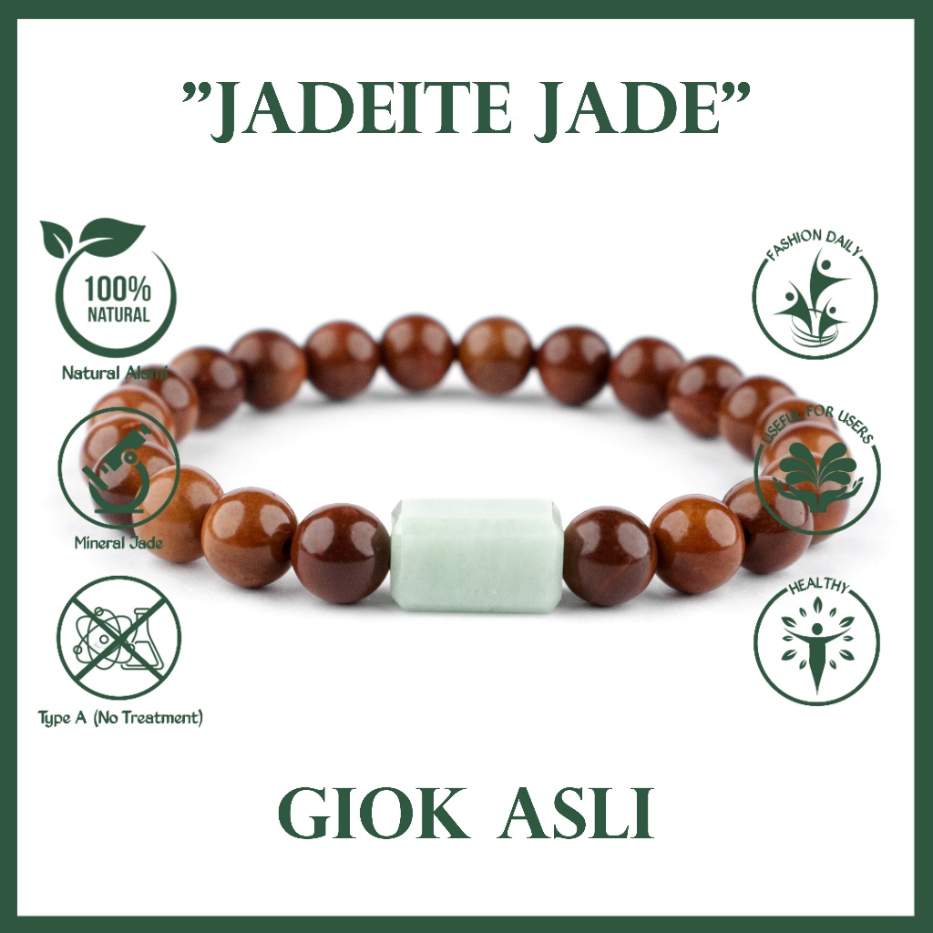 Gelang Kokka Giok Asli Gelang Kesehatan Original