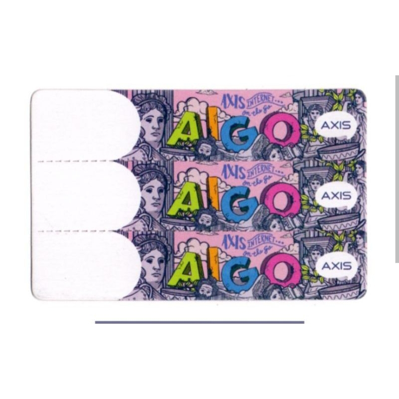 Voucher axis aigo  axis 2Gb 3Hari Nasional