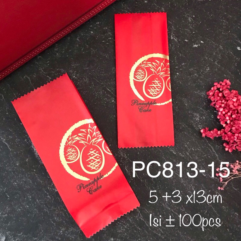 

PC81315 Plastik Imlek Nastar Packaging Sincia Merah PC813