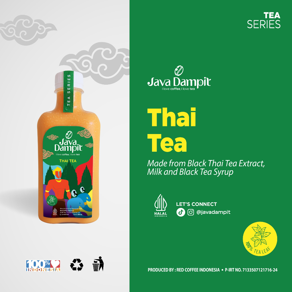 

THAI TEA READY TO DRINK SIAP MINUM KEMASAN 300ML