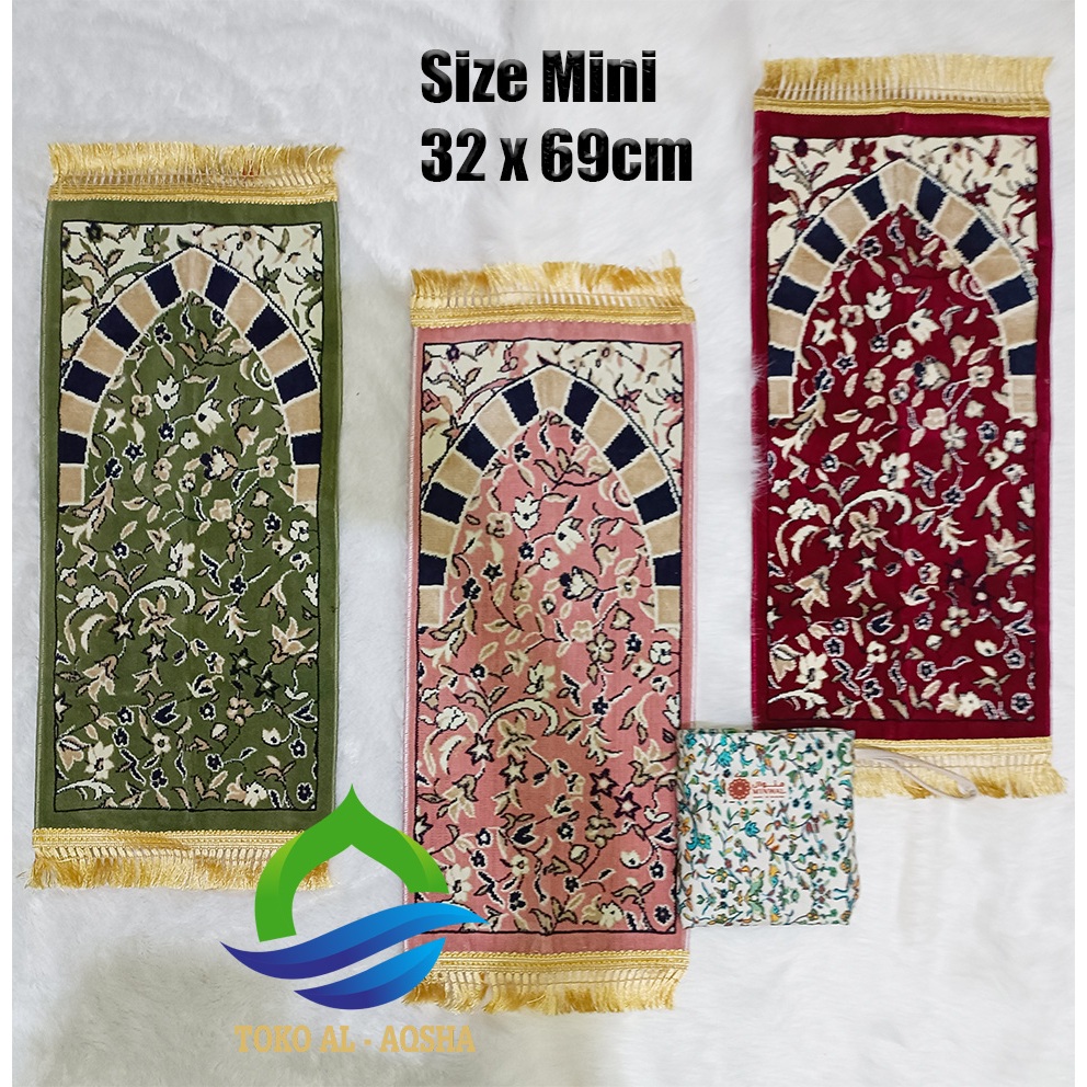 Sajadah Rawdah Mini/Sajadah Raudoh kepala/Rawdoh - Original