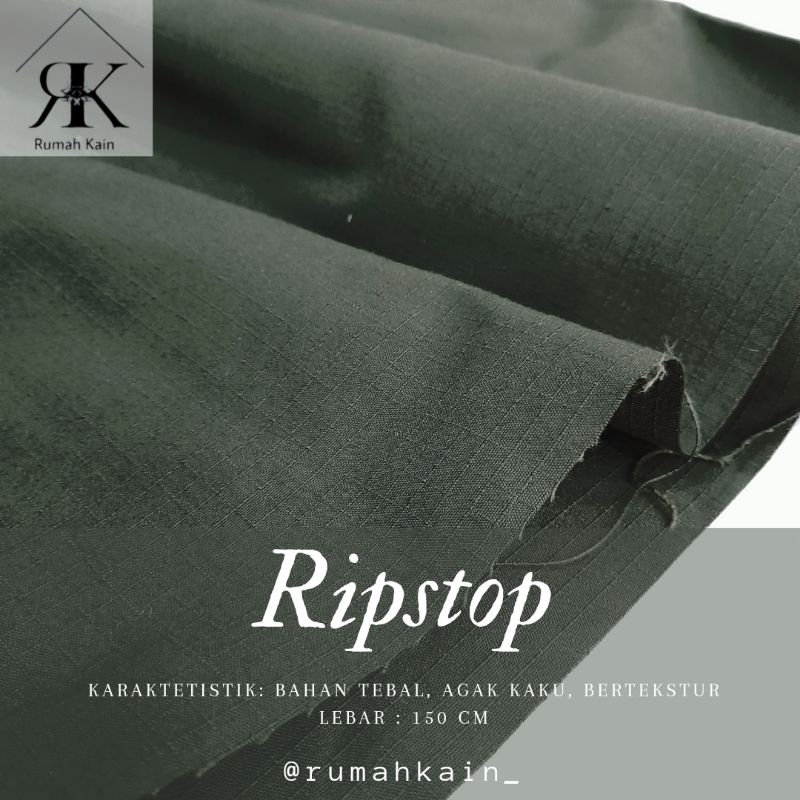 Ripstop/Kain Ripstop/Kain Celana Kaku/Harga 0,5 m
