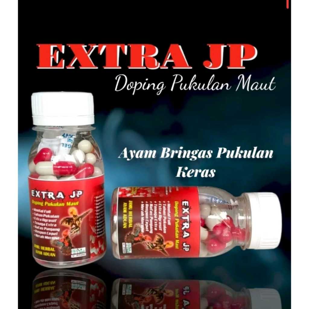 JAMU AYAM ADUAN DOPING EXTRA JP AYAM CAPSUL PUKULAN MAUT AYAM PETARUNG