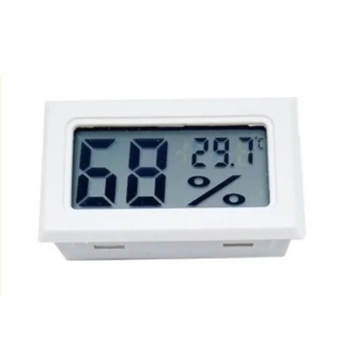 Hygrometer Thermometer FY-11 White Digital Putih Celcius RH Humidity