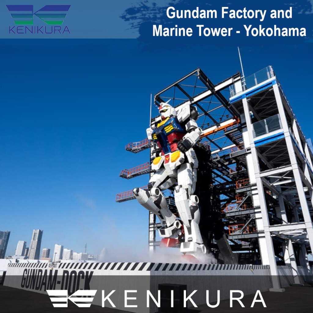 Ticket Gundam Factory Yokohama & Marine Tower Japan Combo Tiket Jepang