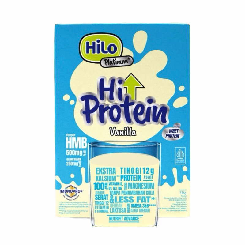 

Hilo Platinum Protein Vanila Dengan HMB 336gr