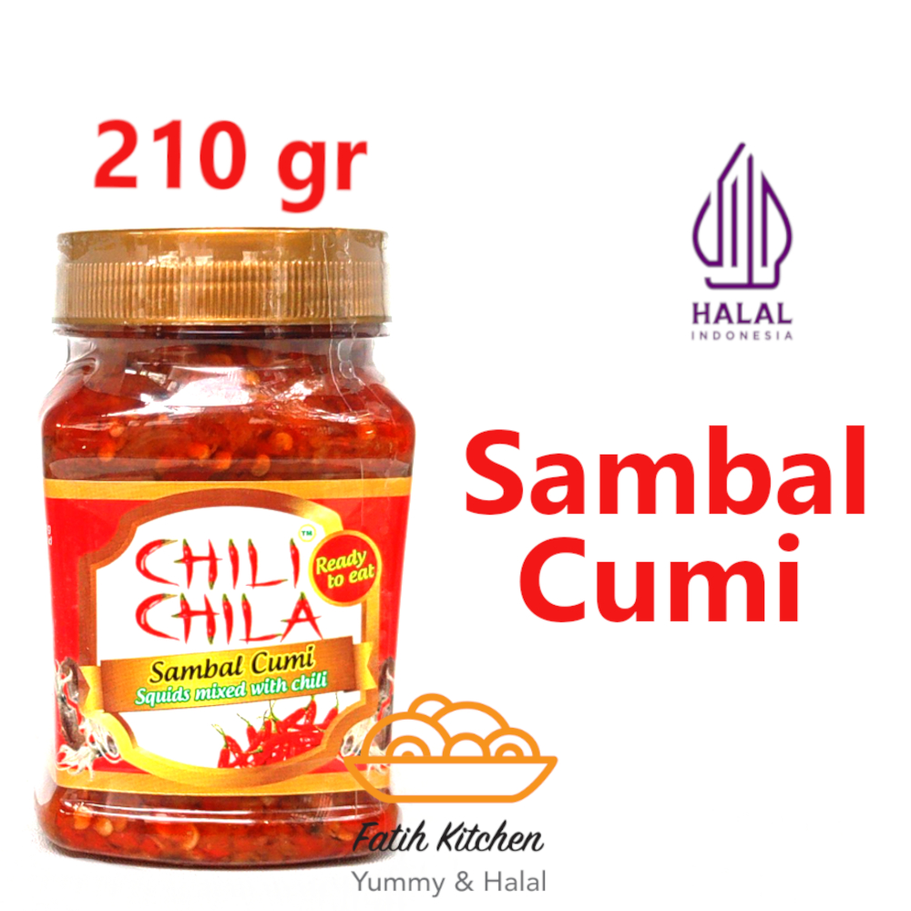 

Chili Chila Sambal Cumi 210 gr - Halal