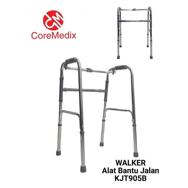 Walker Alat Bantu Jalan Tongkat U Coremedix KJT905B
