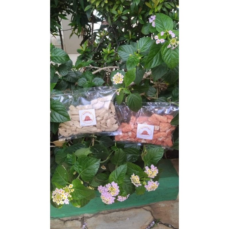 

basreng dan otak-otak pedas gurih