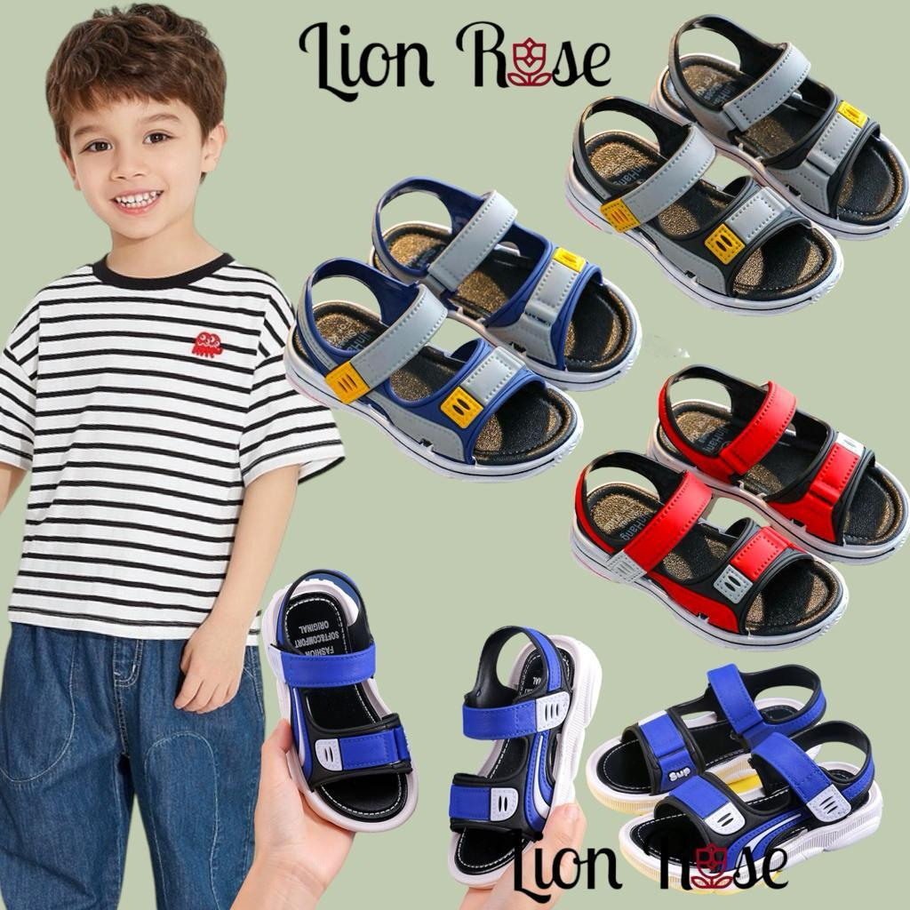 Sandal Jelly Tali Gunung Anak HYS MATEO / Sandal Anak Laki-laki Baby Kids Model Tali Belakang Lucu