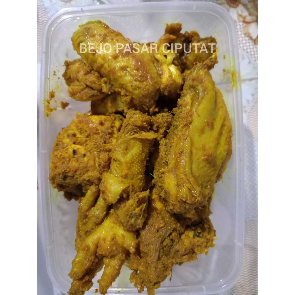 

[PROMO] Ayam Ungkep Bumbu Kuning 1 ekor | AYAM GORENG BUMBU KUNING EMPUK | Ayam Ungkep Gurih | Ayam Ungkep Homemade | Ayam Ungkep Bumbu Kuning Frozen | Ayam Ungkep Lengkoas/ Bumbu Lengkuas | Ayam Ungkep Kalasan | Ayam Kuning | Ayam Lengkuas