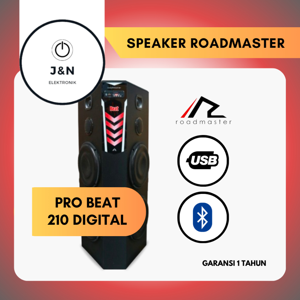 SPEAKER AKTIF ROADMASTER PRO BEAT 210 DIGITAL SERIES