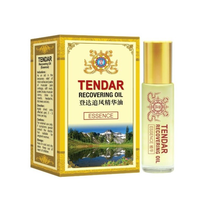 Tendar Recovering Oil Essence 15ml - Singapore
