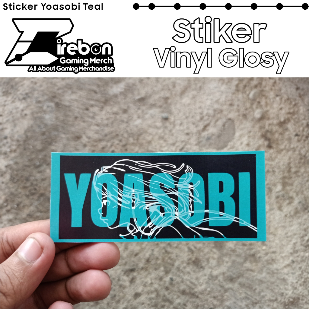 

Stiker Yoasobi Teal