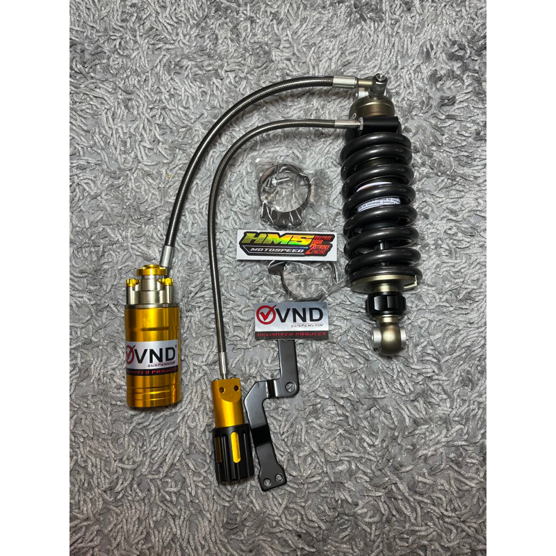 Shock Belakang Shockbreaker VND ninja Rr old new zx 150 Original VND tabung pisah warna gold