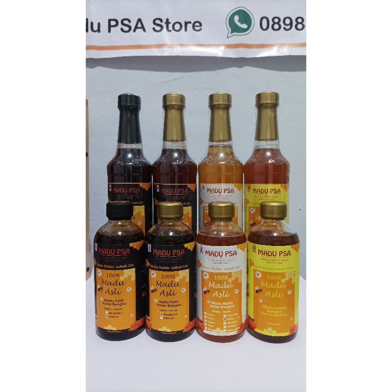 

MADU HUTAN BANGKA ASLI MURNI 300gr | MADU PSA | MADU MANIS / PAHIT / PELAWAN