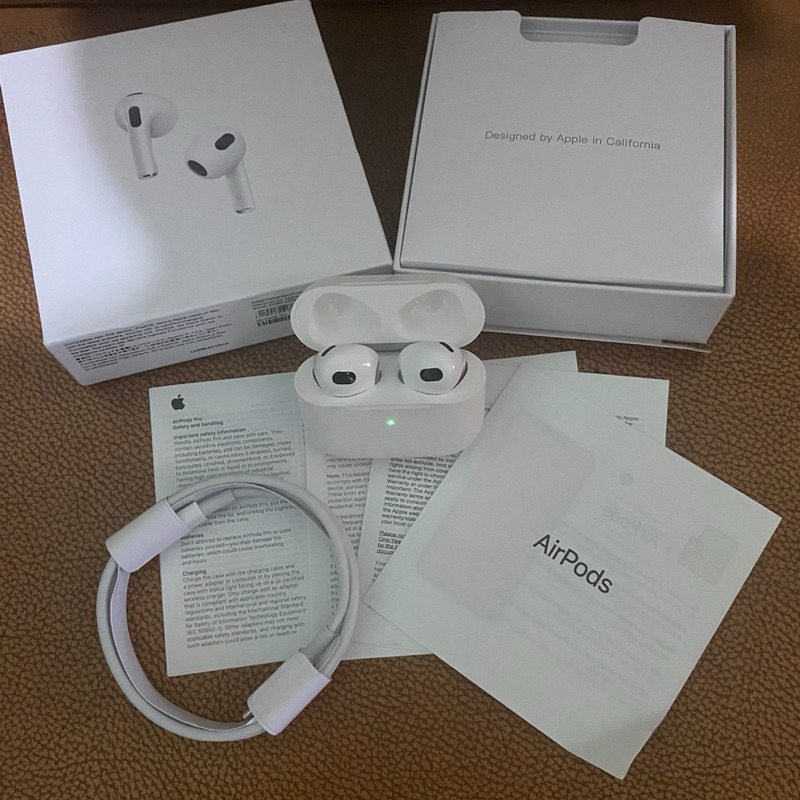 Airpods Gen 3 Earphone Bluetooth (Serial Number Detected)