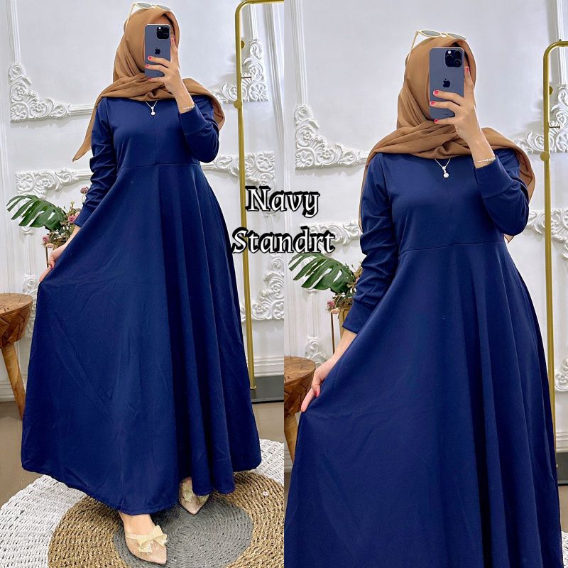 GAMIS VOXY BUSUI / Gamis Mayung Bawah/ Gamis Polos LEBAR MAYUNG / Gamis Wanita Busui
