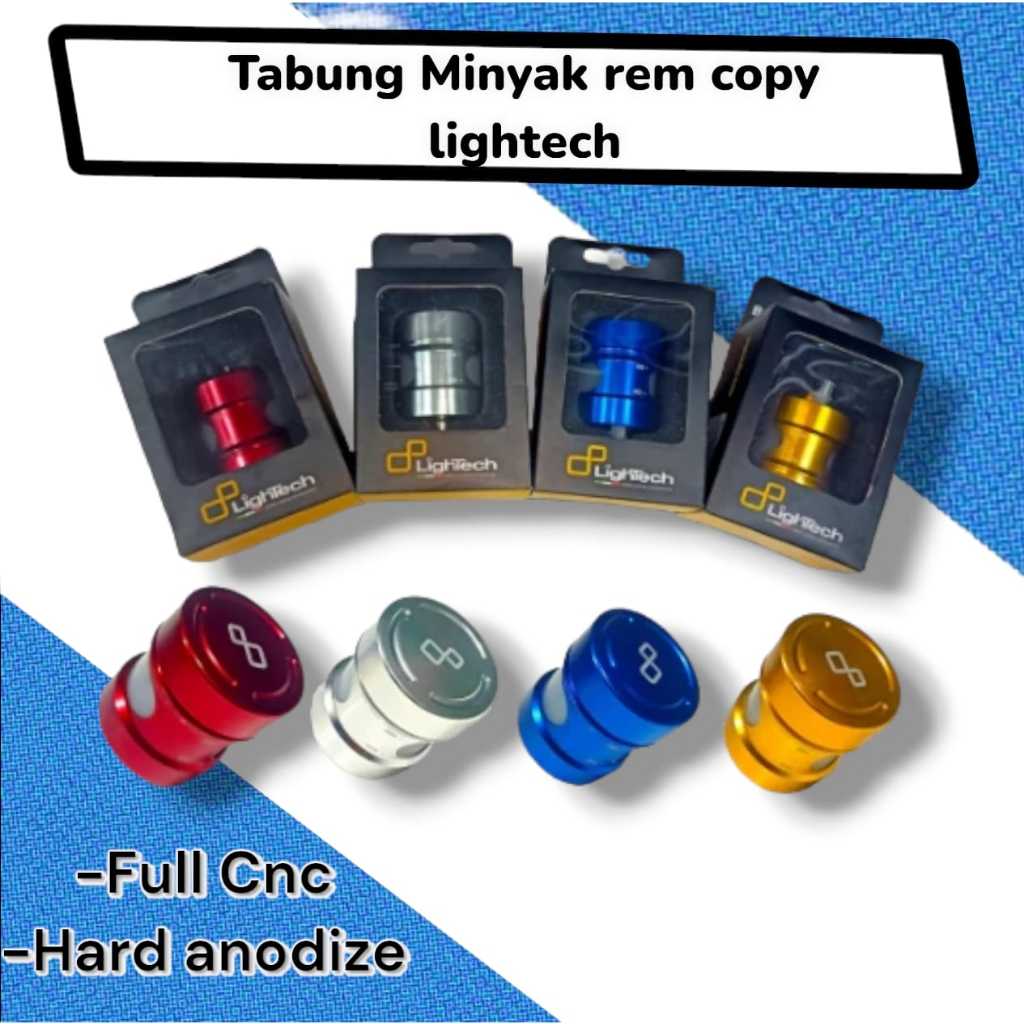 TABUNG BIG TABUNG MINYAK REM LIGHTECH TABUNG BIG CNC TABUNG MINYAK REM MINYAK REM NASERT BEET  BRAKE