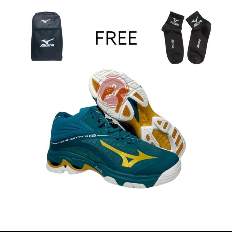 Sepatu Volly Mizuno Wave Lighting Z6 Import Sepatu Mizuno Volly Ball Sepatu Voli Mizuno Wlz 6 Terbar