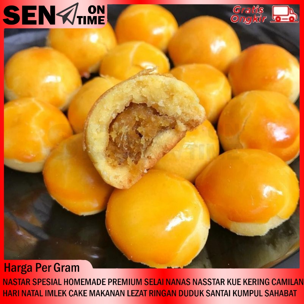 

NASTAR SPESIAL HOMEMADE PREMIUM SELAI NANAS NASSTAR KUE KERING CAMILAN HARI NATAL IMLEK CAKE MAKANAN LEZAT RINGAN DUDUK SANTAI KUMPUL SAHABAT MURAH IDUL FITRI LUMER MANIS GURIH SNACK CIKI JAJAJAN PILUS VILUS SNACKY RDS4