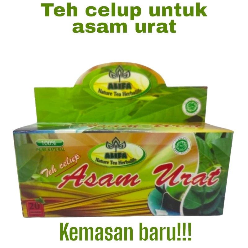 

teh celup asam urat isi 20 teh celuh / minuman herbal alami