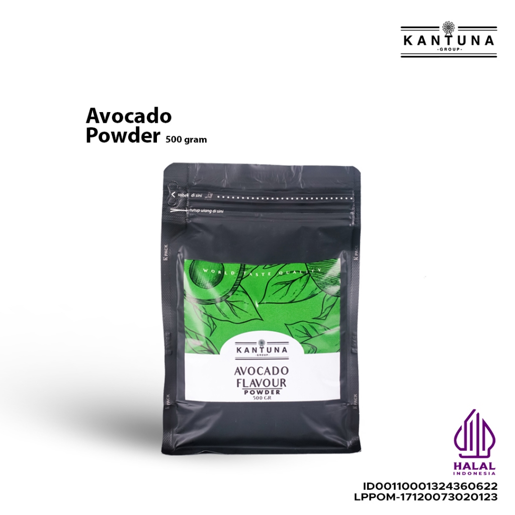

Kantuna Avocado Powder - Rasa Avocado Untuk Cafe/Kafe/Bisnis 500 Gram