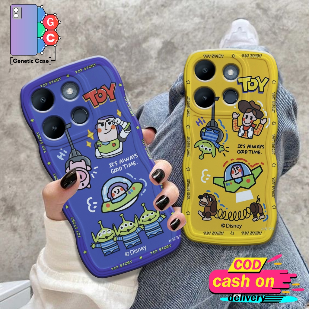 SOFTCASE GELOMBANG INFINIX SMART 7 / INFINIX  HOT 30i - CASING SEMUA TIPE HP - CASE MURAH - RAJA CUS