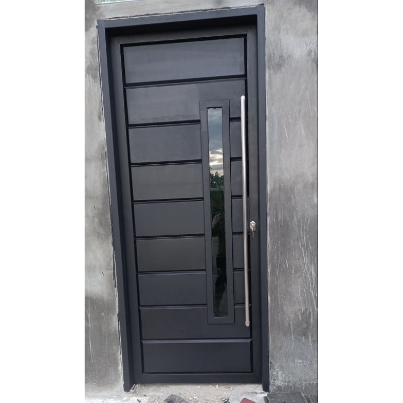 pintu besi minimalis