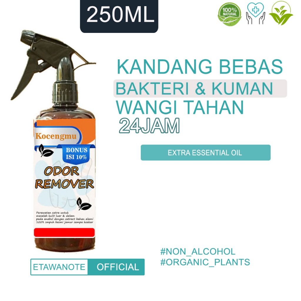 Penghilang Bau Kotoran Kotoran Parfum Pasir Kucing Penghilang Bau Kucing Pesing Odor Remover Kucing 