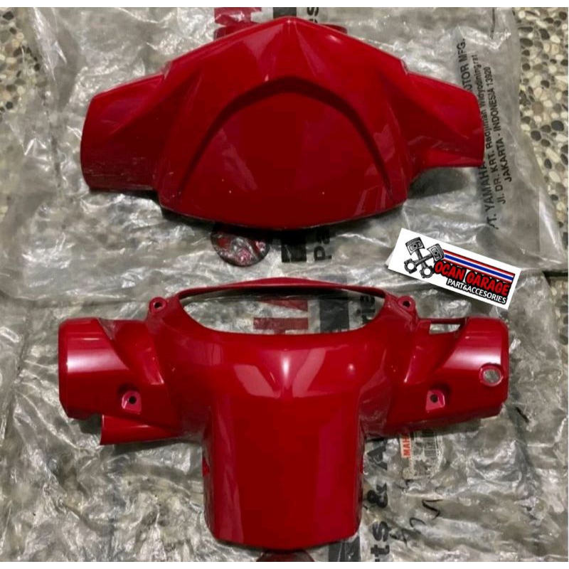 batok nouvo Z Merah cabe Cover batok depan belakang nouvo Z merah original yamaha